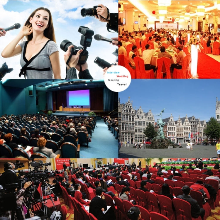 DEBO YS-8 การสัมภาษณ์การถ่ายภาพมืออาชีพไมโครโฟนเฉพาะสำหรับกล้อง DSLR และ DV