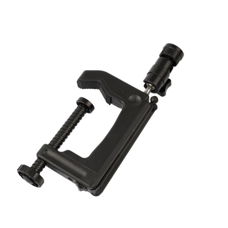 เดสก์ท็อปยึดยึดยึดยึดกับอะแดปเตอร์ขาตั้งกล้องสำหรับ GoPro Hero11 สีดำ / HERO10 สีดำ / 9 สีดำ / 8 สีดำ / 7 / 6 / 5 / 5 เซสชัน / 4 เซสชัน / 4 /3 + / 3 /2 /1, DJI Osmo การกระทำและอื่น ๆกล้องแอคชั่นแคมเมรา ขนาดแคลมป์: 1 - 6 ซม, Table Clamp