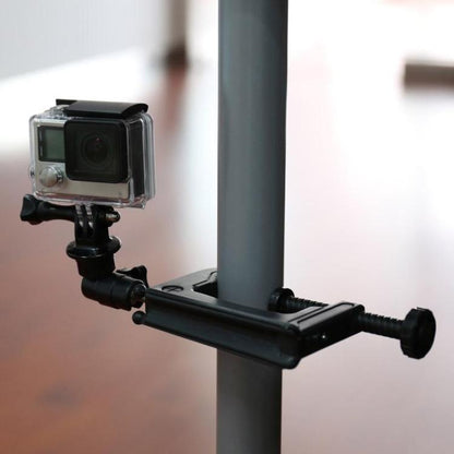 เดสก์ท็อปยึดยึดยึดยึดกับอะแดปเตอร์ขาตั้งกล้องสำหรับ GoPro Hero11 สีดำ / HERO10 สีดำ / 9 สีดำ / 8 สีดำ / 7 / 6 / 5 / 5 เซสชัน / 4 เซสชัน / 4 /3 + / 3 /2 /1, DJI Osmo การกระทำและอื่น ๆกล้องแอคชั่นแคมเมรา ขนาดแคลมป์: 1 - 6 ซม, Table Clamp