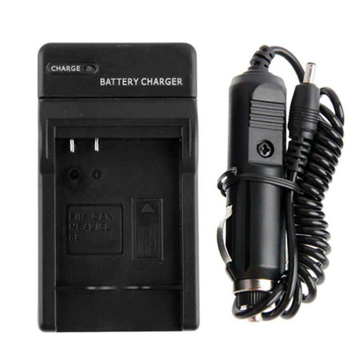 เครื่องชาร์จแบตเตอรี่กล้องดิจิตอลสำหรับ Canon NB-4L / NB-6L / NB-8L, NB-8L