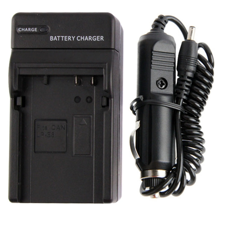 เครื่องชาร์จแบตเตอรี่กล้องดิจิตอลสำหรับ Canon LP-E8, LP-E8