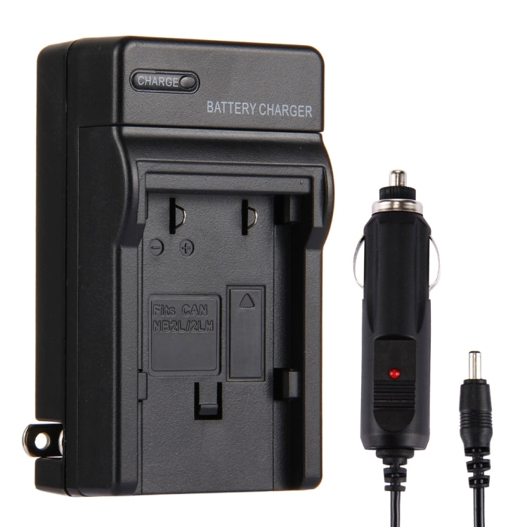เครื่องชาร์จแบตเตอรี่กล้องดิจิตอล 2 in 1 สำหรับ CANON NB2L/ 2LH/ 2LH12/ 14, NB-2L