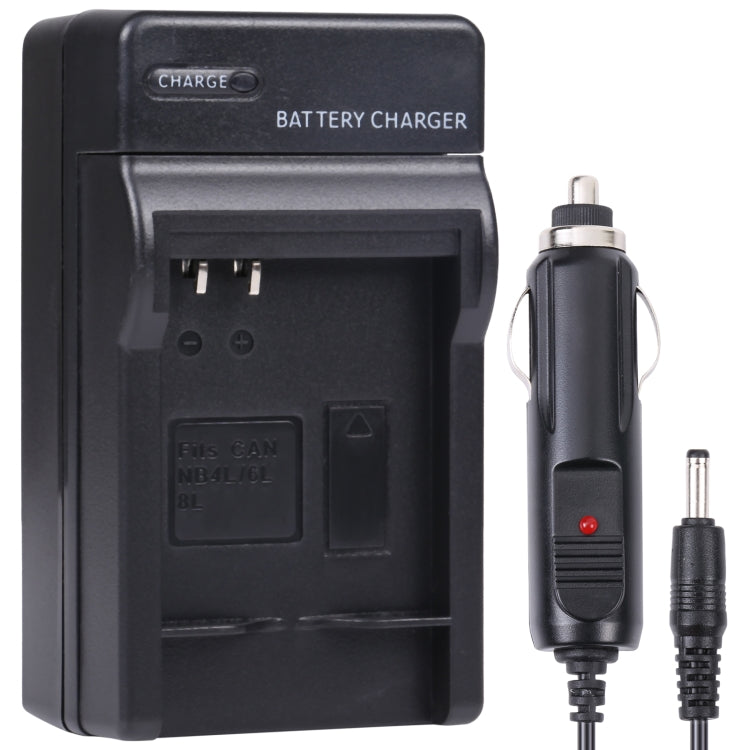 เครื่องชาร์จแบตเตอรี่กล้องดิจิตอลสำหรับ CANON NB6L, NB-6L