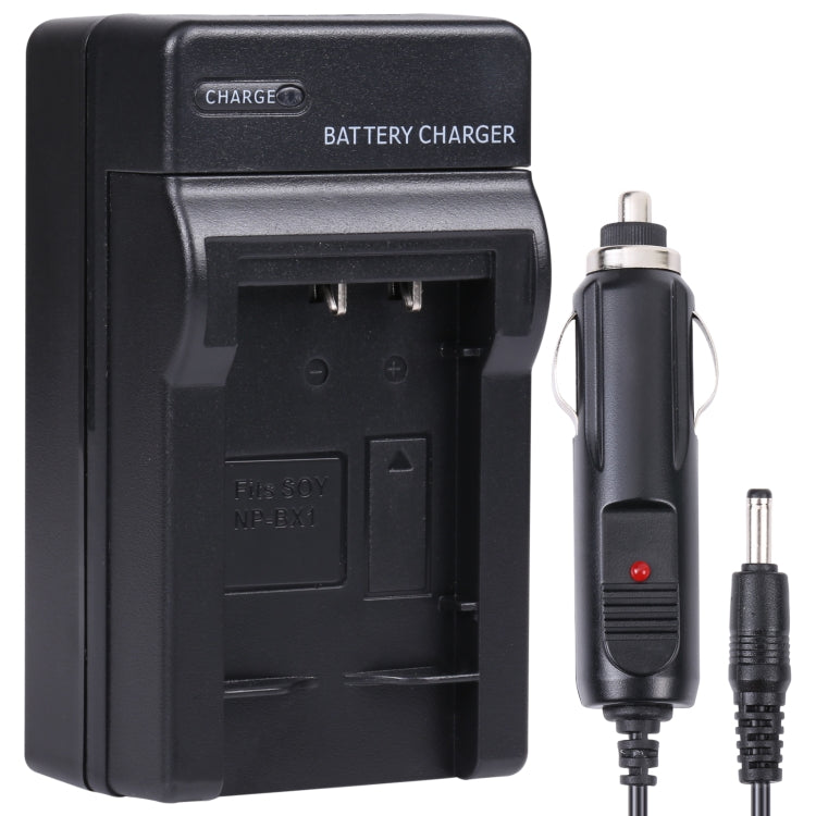 เครื่องชาร์จแบตเตอรี่กล้องดิจิตอลสำหรับ SONY NP-BX1, NP-BX1 Car Charger