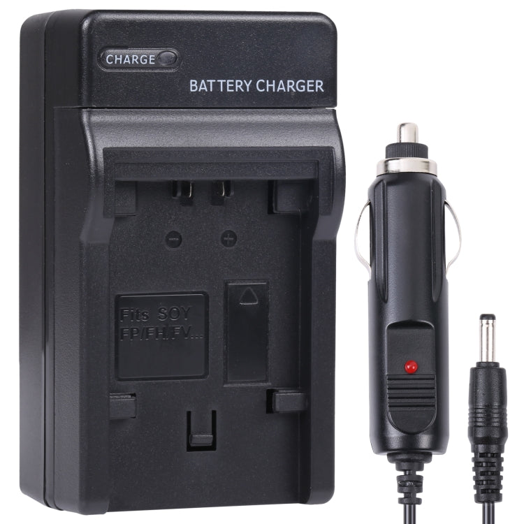 เครื่องชาร์จแบตเตอรี่กล้องดิจิตอลสำหรับ Sony NP-FV100, NP-FV100