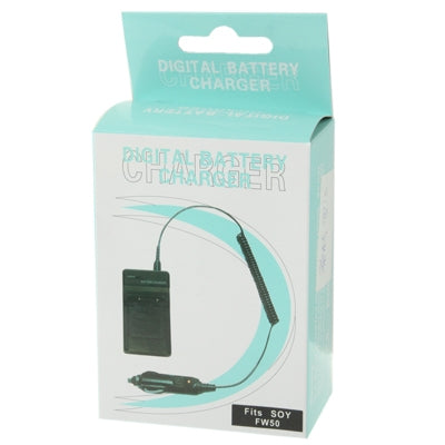 เครื่องชาร์จแบตเตอรี่กล้องดิจิตอลสำหรับ Sony FW50, FW50