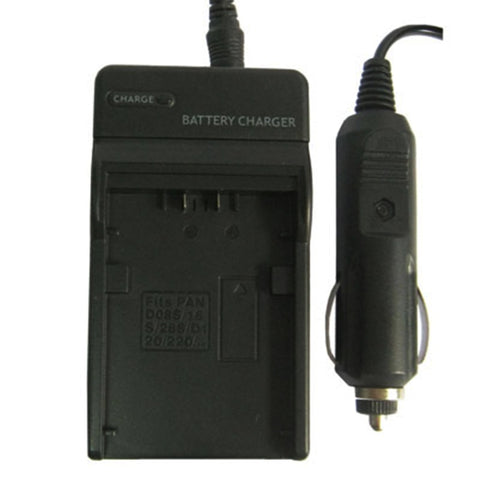 เครื่องชาร์จแบตเตอรี่กล้องดิจิตอลสำหรับ Panasonic D08S/ 16S/ 28S/ D120/ 220/ 320, D08S