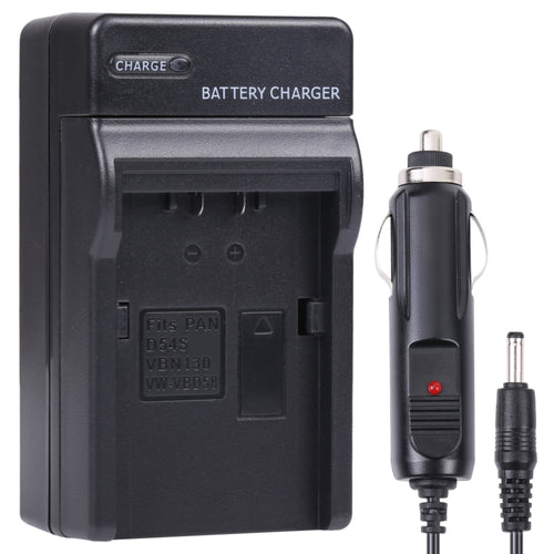 เครื่องชาร์จแบตเตอรี่กล้องดิจิตอลสำหรับ Panasonic VBN130 / D54S แบตเตอรี่ลิเธียม, VBN130