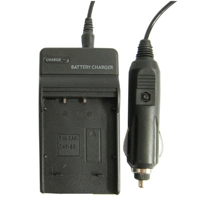 เครื่องชาร์จแบตเตอรี่กล้องดิจิตอลสำหรับ CASIO CNP-60, CNP-60