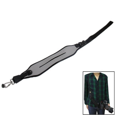 สายรัดสลิงด่วน Neoprene ยืดหยุ่นกันลื่นสำหรับกล้อง, Gray, Deep Green