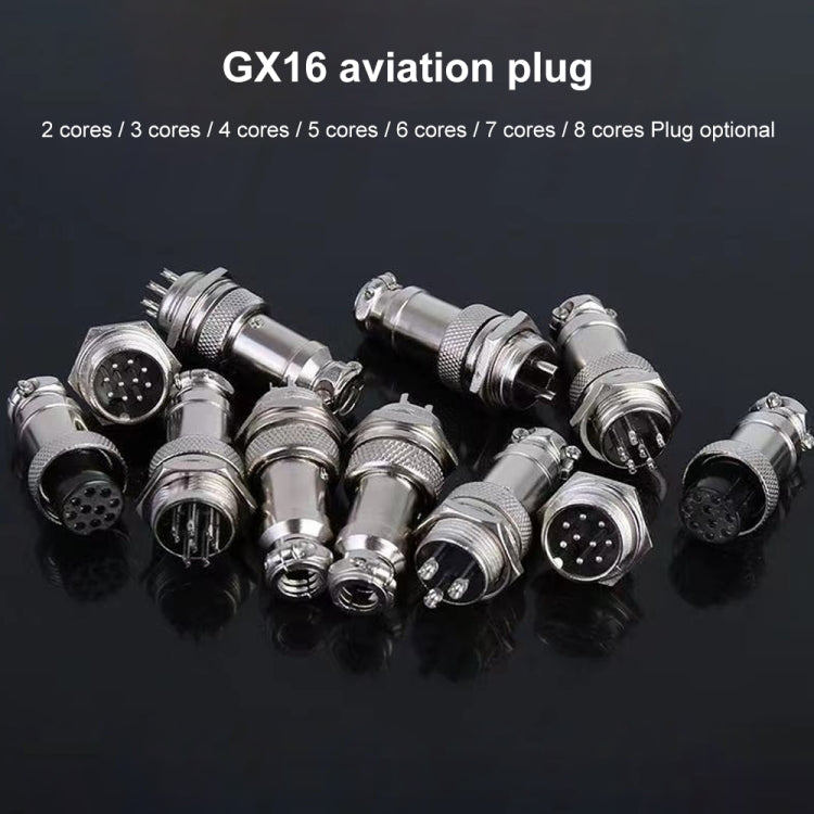 DIY 16mm 6-Pin GX16 การบินปลั๊ก SOCKET CONNECTOR (5 ชิ้นในแพ็คเกจเดียว ราคาสำหรับ 5 ชิ้น)