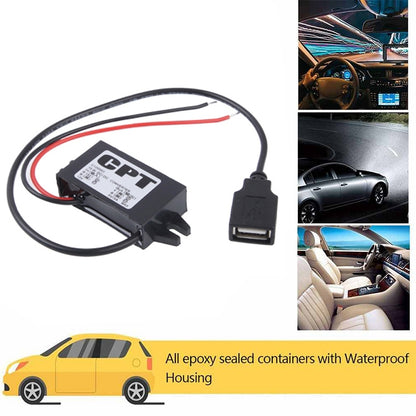 12V ถึง 5V DC-DC 15w ขั้นตอนลงโมดูลตัวแปลงพลังงาน