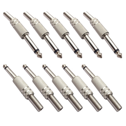 JL0056 ขั้วต่อแจ็คเสียง 6.36 มม. (10 ชิ้นในแพ็คเกจเดียว ราคาสำหรับ 10 ชิ้น), JL0056 6.36mm Audio