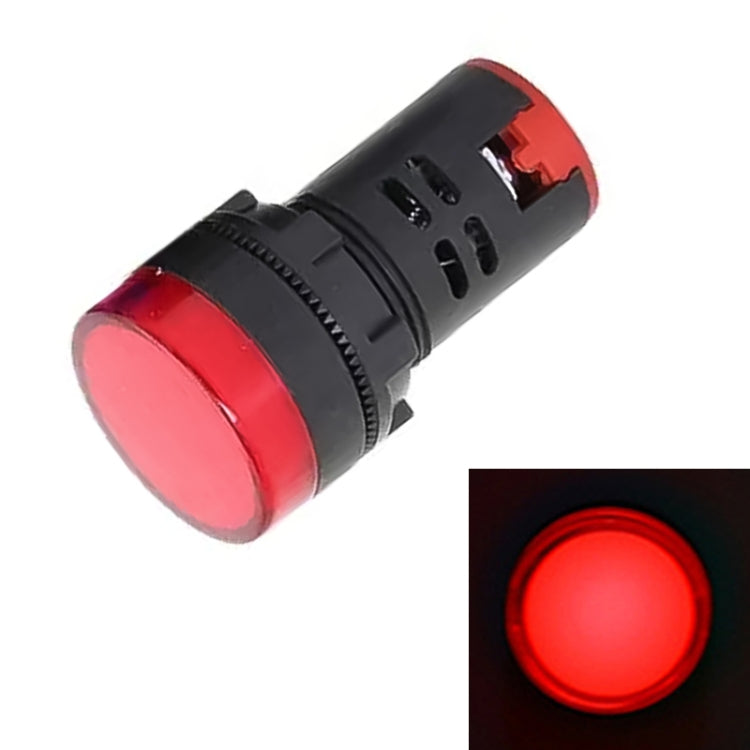 12V AD16-22D / S 22 มม.ไฟสัญญาณ LED ไฟแสดงสถานะ, 12V