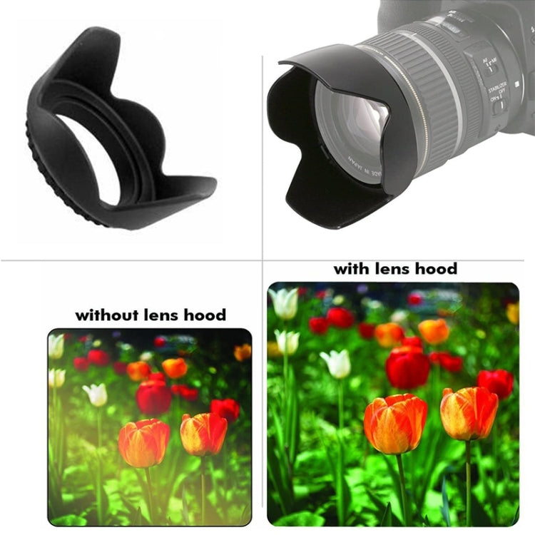 เลนส์ฮูด 72 มม. สำหรับกล้อง (สกรูยึด), 72mm