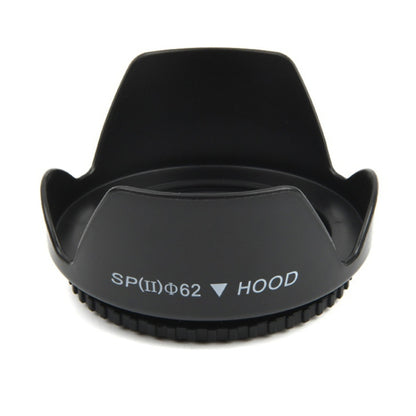 เลนส์ฮูด 62 มม. สำหรับกล้อง (สกรู), 62mm