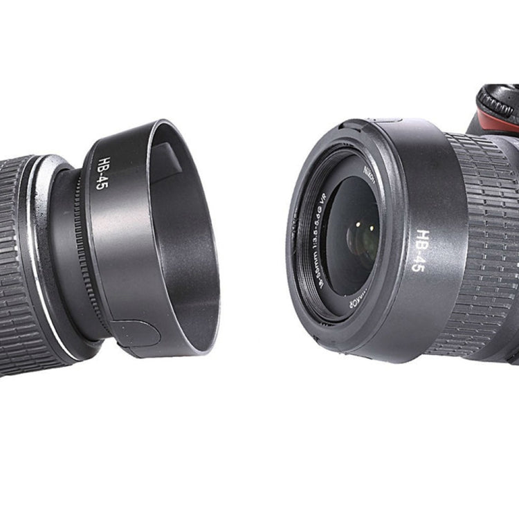 เลนส์ฮูดสำหรับกล้องดิจิตอล Nikon HB-45, HB-45