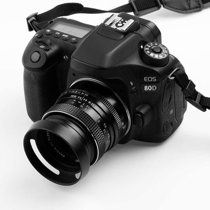 Metal Vented Lens Hood สำหรับเลนส์ Leica ทั้งหมดที่มีเกลียวฟิลเตอร์ขนาด 55 มม, 55mm
