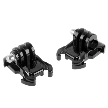 2 ชิ้น ST-06 พื้นฐานสายรัดยึดพื้นผิวหัวเข็มขัดสำหรับ GoPro Hero11 ดำ / HERO10 ดำ / 9 ดำ / 8 ดำ / 7/6/5/5 เซสชัน / 4 เซสชัน / 4/3 + / 3/2/1, DJI Osmo การกระทำและกล้องแอ็คชั่นอื่นๆ, ST-06
