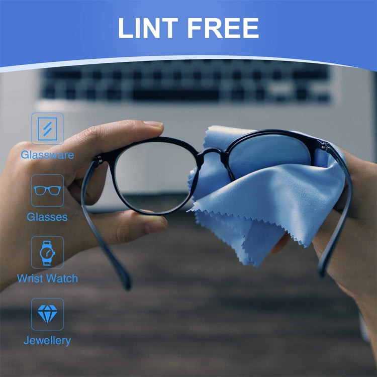 70 ชิ้นผ้าทำความสะอาดนุ่มสำหรับหน้าจอ LCD / แว่นตา / หน้าจอโทรศัพท์มือถือ, Cleaning Cloth