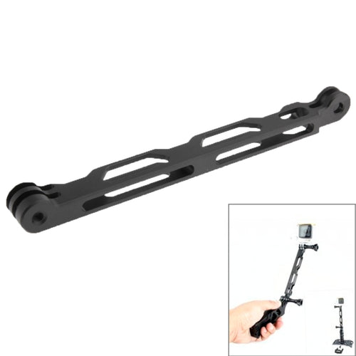 TMC CNC Aluminium Extender สำหรับ GoPro HERO9 Black / HERO8 Black / HERO7 / 6/5/5 เซสชัน / 4 เซสชัน / 4/3 + / 3/2/1, Insta360 ONE R, DJI Osmo Action และกล้องแอ็คชั่นอื่น ๆ ความยาว: 16 ซม., Length: 16cm(Black)