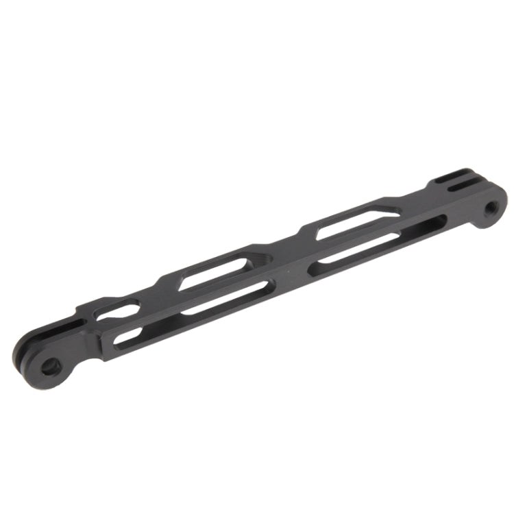 TMC CNC Aluminium Extender สำหรับ GoPro HERO9 Black / HERO8 Black / HERO7 / 6/5/5 เซสชัน / 4 เซสชัน / 4/3 + / 3/2/1, Insta360 ONE R, DJI Osmo Action และกล้องแอ็คชั่นอื่น ๆ ความยาว: 16 ซม., Length: 16cm(Black)