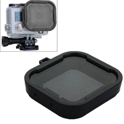 Polar Pro Aqua Cube Snap-on Dive Housing Filter สำหรับ GoPro HERO4 /3+, Grey, Yellow