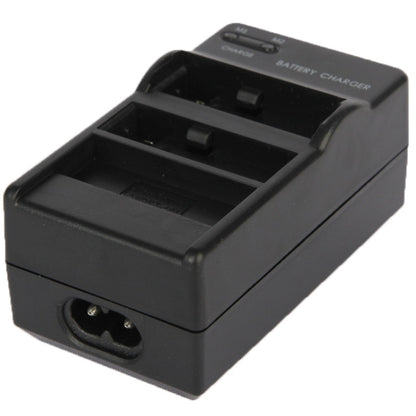 AHDBT-401 กล้องดิจิตอลเครื่องชาร์จแบตเตอรี่คู่ + เครื่องชาร์จในรถยนต์ + อะแดปเตอร์สำหรับ GoPro HERO4, GP280-B