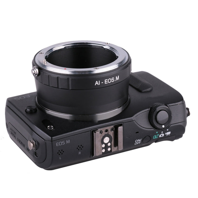 วงแหวนสเต็ปปิ้งเลนส์ AI ถึง EOS M, AI Lens to EOS M