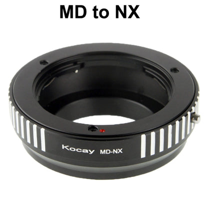 เลนส์ MD ถึงแหวนสเต็ปปิ้งเมาท์เลนส์ NX, For Samsung NX