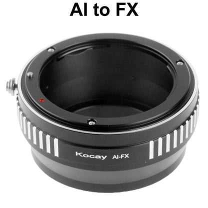 เลนส์ AI ถึงวงแหวนสเต็ปปิ้งเมาท์เลนส์ FX, AI Lens to FX