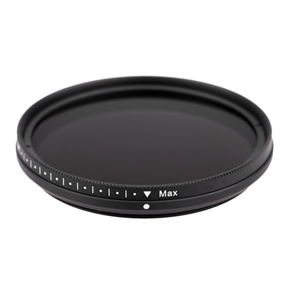 52 มม.ND Fader Neutral Density ปรับตัวแปรกรอง ND 2 ถึง ND 400 กรอง, 52mm