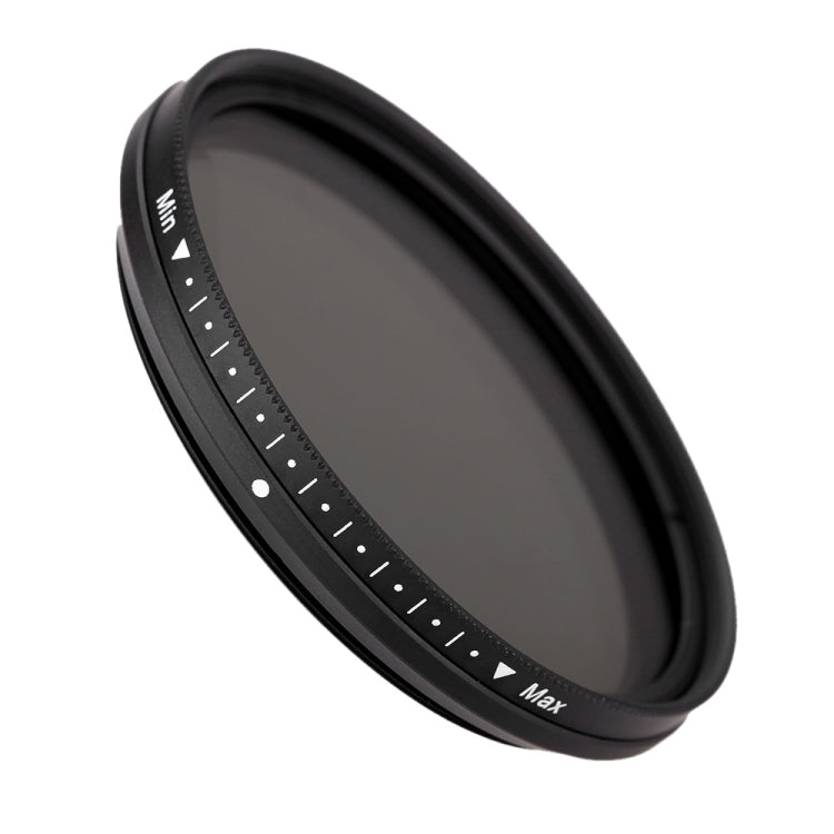 52 มม.ND Fader Neutral Density ปรับตัวแปรกรอง ND 2 ถึง ND 400 กรอง, 52mm