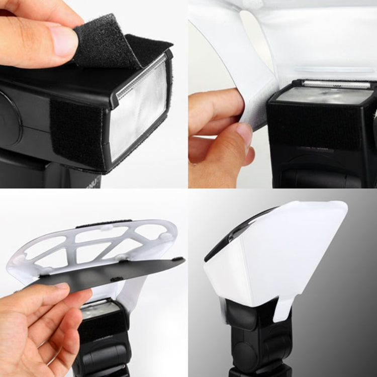 FB-20 Universal Camera แสงแฟลช Speedlite Bounce Focus Flash Diffuser, FB-20