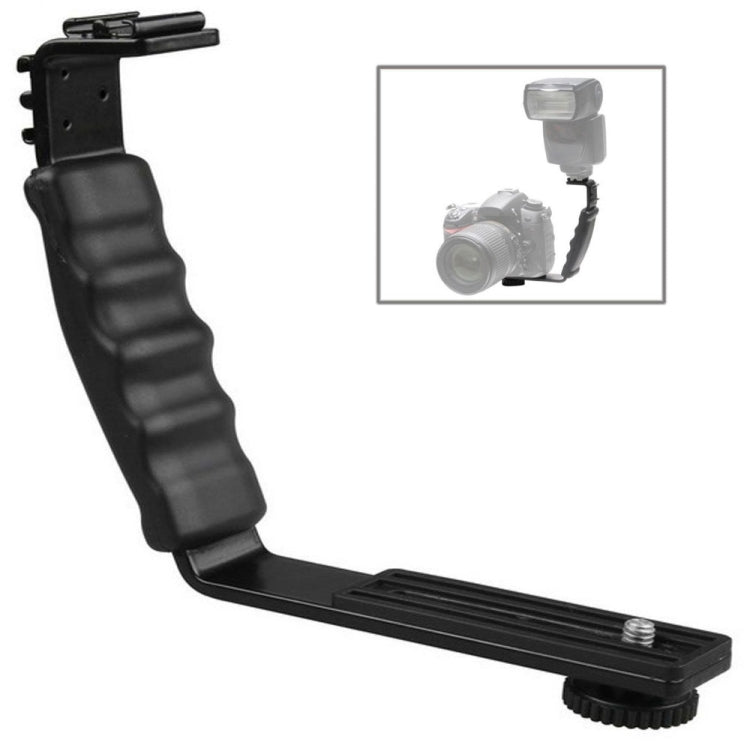 Universal Professional Flash Metal Bracket Mount สำหรับกล้องดิจิตอล DSLR/กล้อง, L-bracket