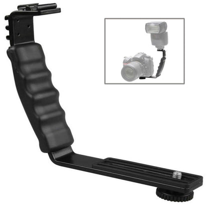 Universal Professional Flash Metal Bracket Mount สำหรับกล้องดิจิตอล DSLR/กล้อง, L-bracket