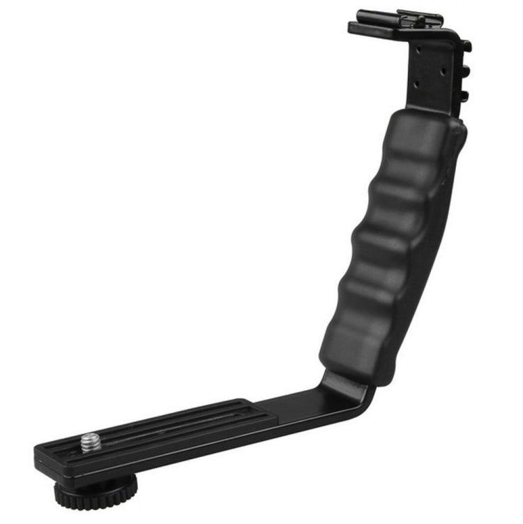 Universal Professional Flash Metal Bracket Mount สำหรับกล้องดิจิตอล DSLR/กล้อง, L-bracket