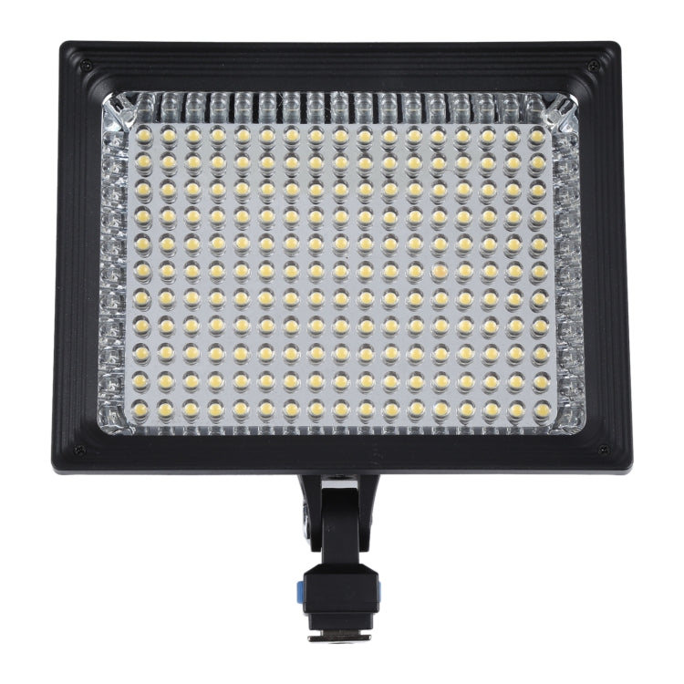 LED-187A 187 ไฟวิดีโอ LED สำหรับกล้อง/กล้องวิดีโอและ 7.4 V 4400 mAh Sony NP-F770 แบตเตอรี่ลิเธียมไอออน & พร้อมแผ่นนุ่ม & ตัวกรองสีเหลือง, 187 LED with NP-F770