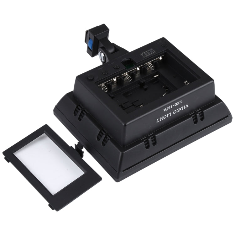 LED-187A 187 ไฟวิดีโอ LED สำหรับกล้อง/กล้องวิดีโอและ 7.4 V 4400 mAh Sony NP-F770 แบตเตอรี่ลิเธียมไอออน & พร้อมแผ่นนุ่ม & ตัวกรองสีเหลือง, 187 LED with NP-F770