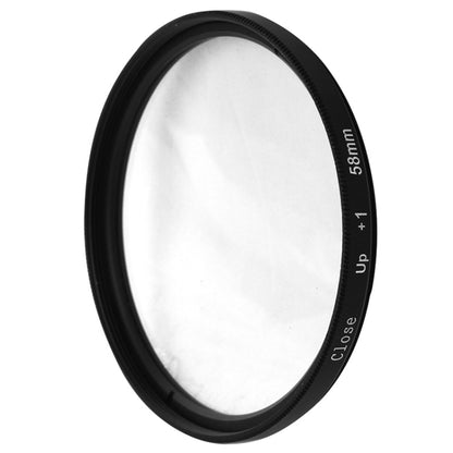 6 in 1 58mm Close-Up Lens Filter ฟิลเตอร์เลนส์มาโคร + วงแหวนอะแดปเตอร์ฟิลเตอร์สำหรับ GoPro HERO3, 6 in 1 58mm