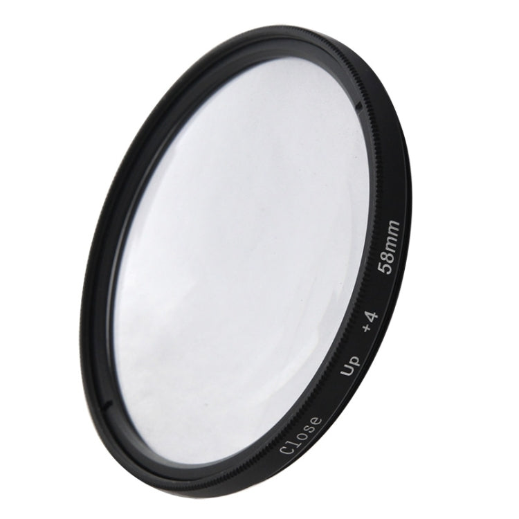6 in 1 58mm Close-Up Lens Filter ฟิลเตอร์เลนส์มาโคร + วงแหวนอะแดปเตอร์ฟิลเตอร์สำหรับ GoPro HERO3, 6 in 1 58mm