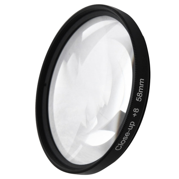 6 in 1 58mm Close-Up Lens Filter ฟิลเตอร์เลนส์มาโคร + วงแหวนอะแดปเตอร์ฟิลเตอร์สำหรับ GoPro HERO3, 6 in 1 58mm