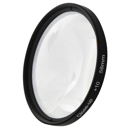 6 in 1 58mm Close-Up Lens Filter ฟิลเตอร์เลนส์มาโคร + วงแหวนอะแดปเตอร์ฟิลเตอร์สำหรับ GoPro HERO3, 6 in 1 58mm