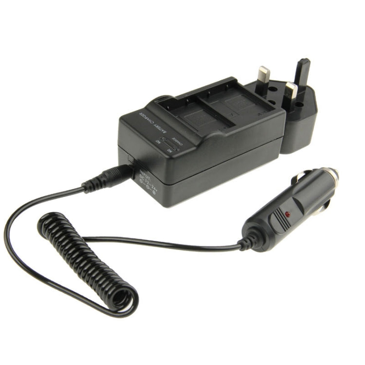 3 in 1 Digital Camera Dual Battery Car Charger สำหรับ GoPro HERO3 + / 3 AHDBT-201 / AHDBT-301, US Plug, UK Plug, AU Plug