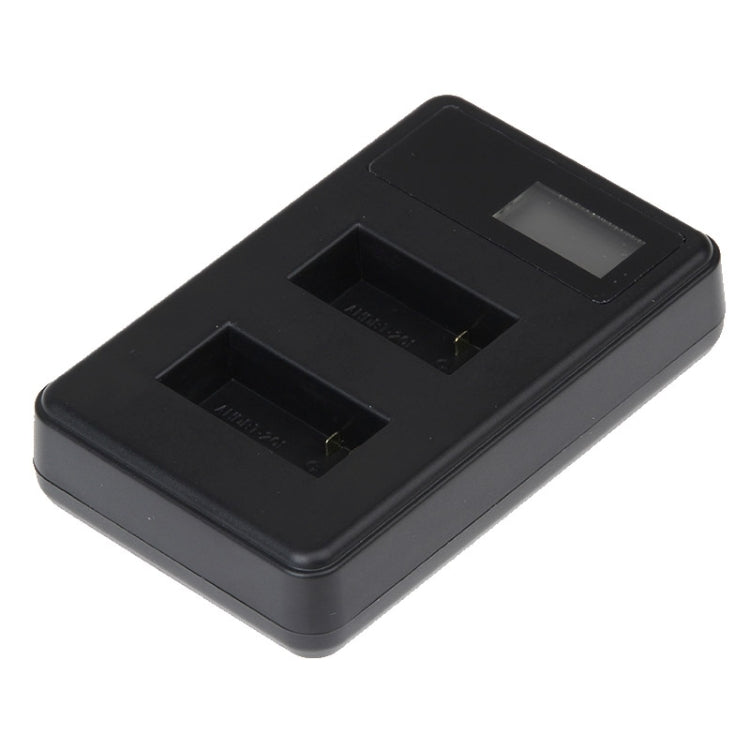 GP158-B หน้าจอ LCD เครื่องชาร์จแบตเตอรี่คู่สำหรับ GoPro HERO3 + / 3 (AHDBT-301, AHDBT-302) แสดงความจุในการชาร์จ, For GoPro HERO3+ /3