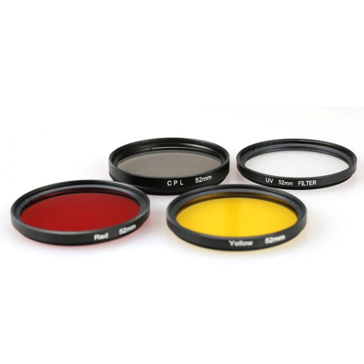 ฟิลเตอร์เลนส์ UV แบบวงกลมขนาด 52 มม. สำหรับ GoPro HERO4 / 3+, UV Lens
