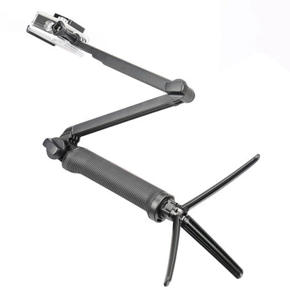3-Way MULTI FUNCTION ขยายได้ Monopod ขาตั้งกล้องพับหมุนแขนจับกล้องสำหรับ GoPro Hero11 สีดำ / HERO10 สีดำ / HERO9 สีดำ /HERO8 / HERO7 / 6/5/5 เซสชัน /4 เซสชัน /4/3+ /3/2/1, Insta360ONE R, DJI Osmo Action และกล้องแอคชั่นอื่นๆ, 3-Way Monopod