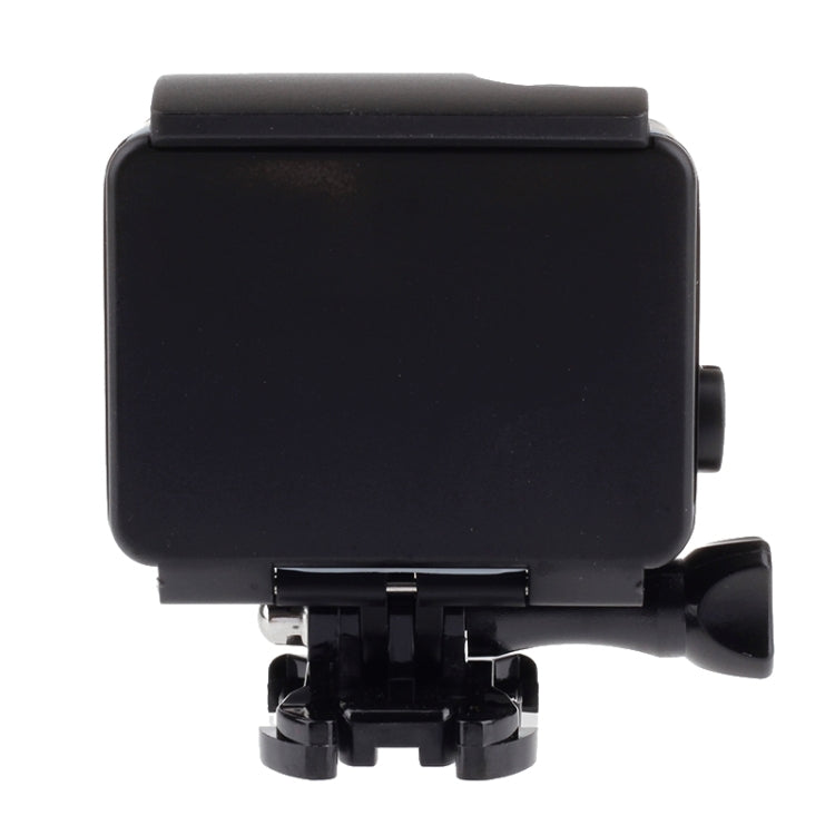 เคสป้องกันเคสกันน้ำรุ่น Black Edition พร้อมตัวยึดแบบหัวเข็มขัดสำหรับ GoPro HERO4 /3+ ความลึกกันน้ำ: 10 ม, 10m Waterproof