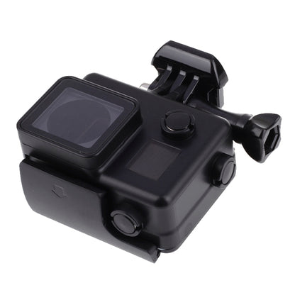 เคสป้องกันเคสกันน้ำรุ่น Black Edition พร้อมตัวยึดแบบหัวเข็มขัดสำหรับ GoPro HERO4 /3+ ความลึกกันน้ำ: 10 ม, 10m Waterproof