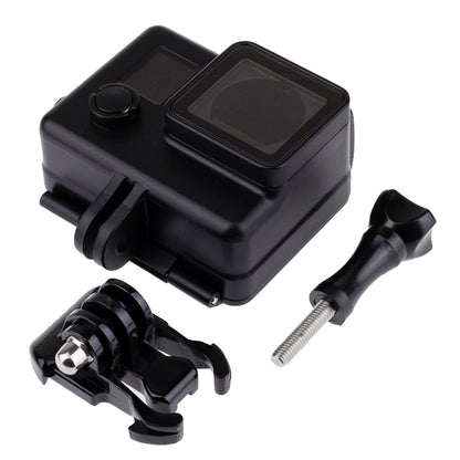 เคสป้องกันเคสกันน้ำรุ่น Black Edition พร้อมตัวยึดแบบหัวเข็มขัดสำหรับ GoPro HERO4 /3+ ความลึกกันน้ำ: 10 ม, 10m Waterproof